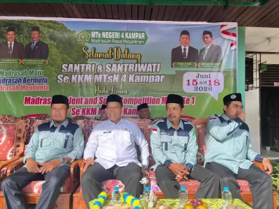 KASI PENMAD KEMENAG KAB KAMPAR BERSAMA KETUA KKM