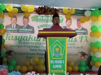 SAMBUTAN KEPALA KANWIL KEMENTERIAN AGAMA PROVINSI RIAU