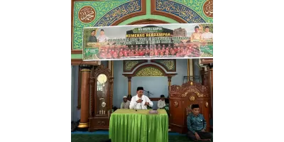 2026-SEMARAK HUT RI KE 81 KEMENAG BERDAMPAK PENYANTUNAN ANAK YATIM MTSN 4 KAMPAR DAN MASJID DARUL AM