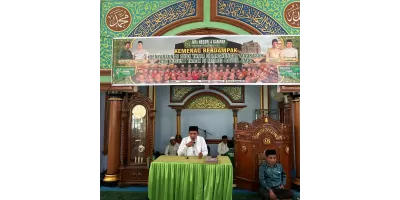 2026-SEMARAK HUT RI KE 81 KEMENAG BERDAMPAK PENYANTUNAN ANAK YATIM MTSN 4 KAMPAR DAN MASJID DARUL AM